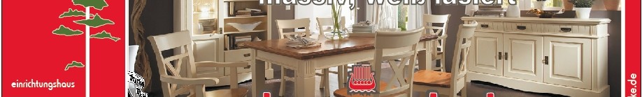 skandinavischer Landhausstil – massiv, weiß lasiert